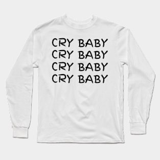 Cry Baby black - Classic Vintage Summer Long Sleeve T-Shirt